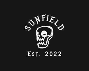 Streetwear - Urban Skull Bone logo design