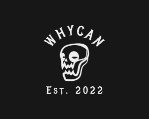 Rap - Urban Skull Bone logo design