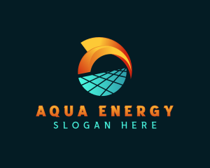 Solar Energy Power logo design