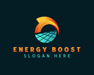 Power - Solar Energy Power logo design