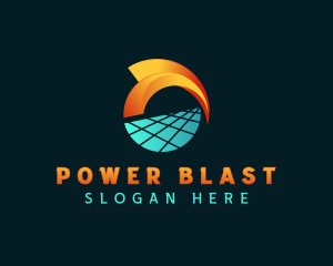 Solar Energy Power logo design