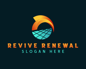 Solar Energy Power logo design