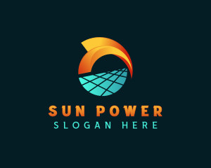 Solar Energy Power logo design