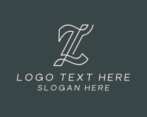 Letter L - Yoga Wellness Spa logo design