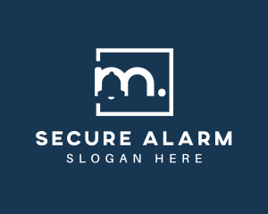 Alarm - Negative Space Bell Alarm logo design