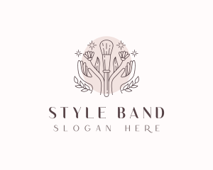 Beauty Styling Brush logo design