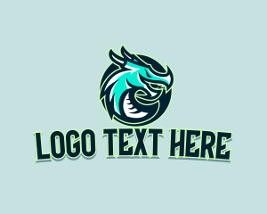 Game Streamer - Dragon Game Streamer logo design