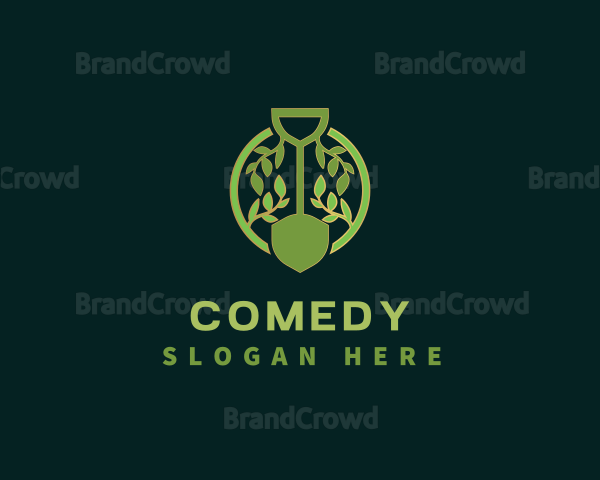 Shovel Leaf Garden Logo