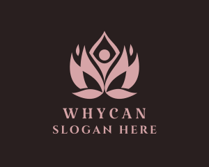 Wellness Yoga Meditation  Logo