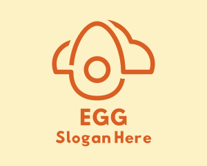 Egg Cloud Restaurant logo design