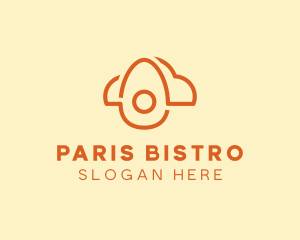 Egg Cloud Restaurant logo design