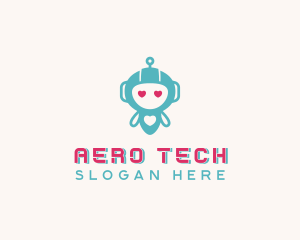 Tech Robot App logo design