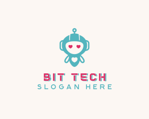 Tech Robot App logo design