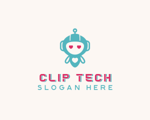 Tech Robot App logo design