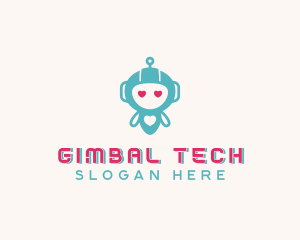 Tech Robot App logo design