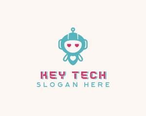 Tech Robot App logo design