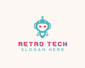 Tech Robot App logo design