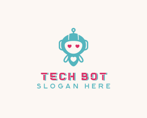 Robot - Tech Robot App logo design