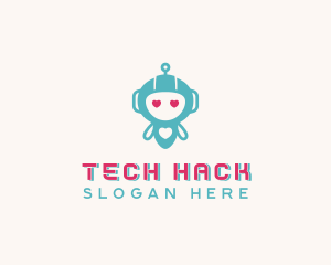 Tech Robot App logo design