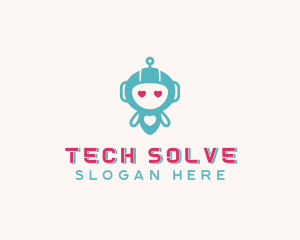 Tech Robot App logo design