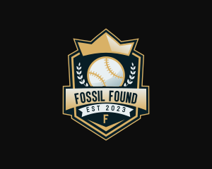 Baseball Sports League Cup logo design