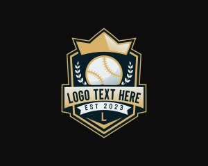 Fitness - Baseball Sports League logo design