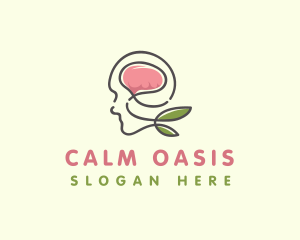 Mindfulness - Natural Relaxed Mind logo design