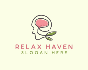 Natural Relaxed Mind logo design