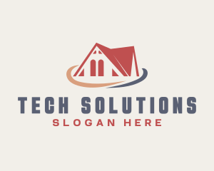Home Roofing Construction  Logo