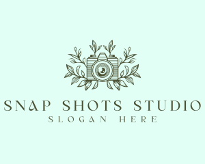 Photography - Floral Camera Photography logo design