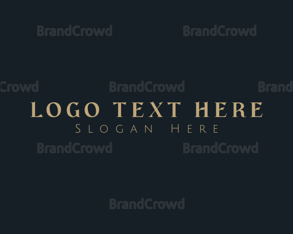 Luxury Apparel Brand Logo