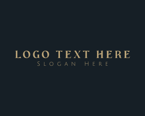Wordmark - Luxury Apparel Brand logo design