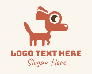 Chihuahua - Red Chihuahua Dog logo design