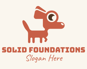 Veterinary Clinic - Red Chihuahua Dog logo design