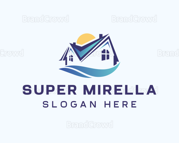 Real Estate Home Builder Logo
