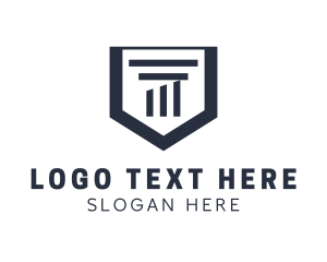 Column - Judicial Law Firm logo design