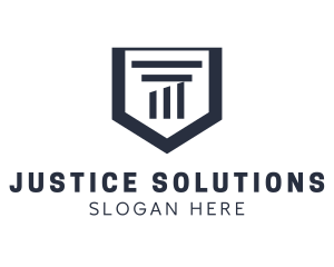 Judicial - Judicial Law Firm logo design