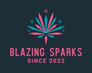 Pyrotechnics - Sparkle Celebration Fireworks logo design