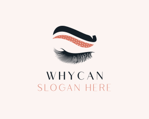 Cosmetic Surgeon - Eyelash Eyebrow Beauty logo design