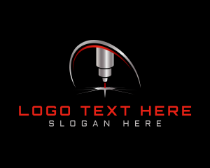 Engraving - Industrial Laser Machine logo design