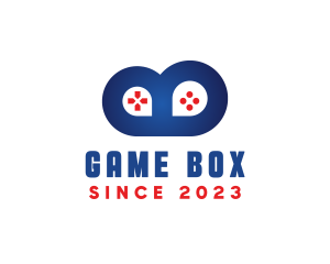 Xbox - Gamepad Gaming Letter B logo design