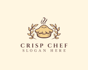 Apple Pie Leaf Baking logo design