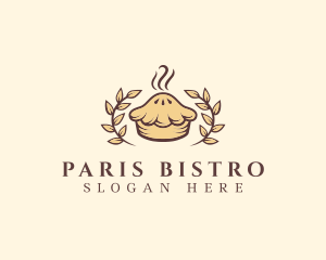 Apple Pie Leaf Baking logo design