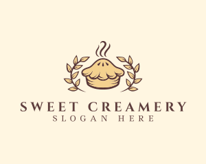 Apple Pie Leaf Baking logo design