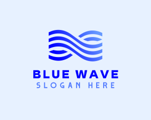 Aquatic Waves Agency logo design