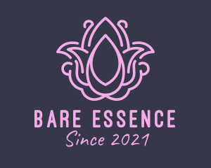 Floral Spa Essence  logo design