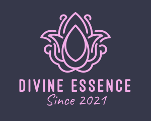 Floral Spa Essence  logo design