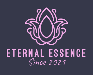 Floral Spa Essence  logo design