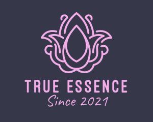 Floral Spa Essence  logo design