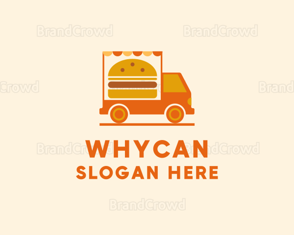 Burger Food Truck Logo